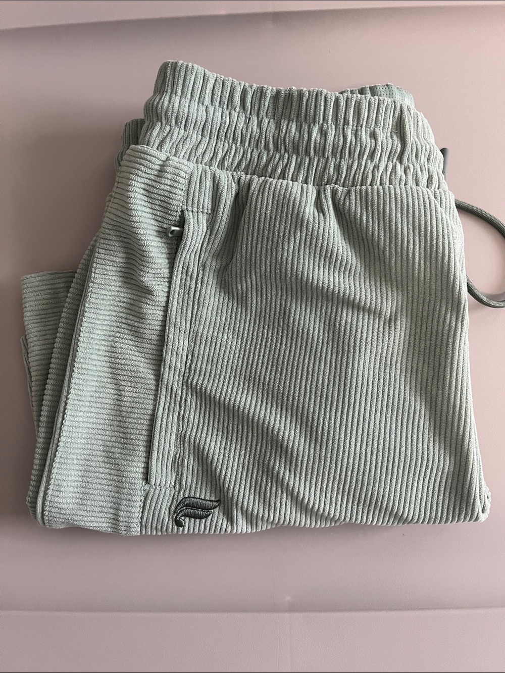 Fabletics Textured Short Green Size Medium